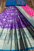 Half Saree Dupatta Designs