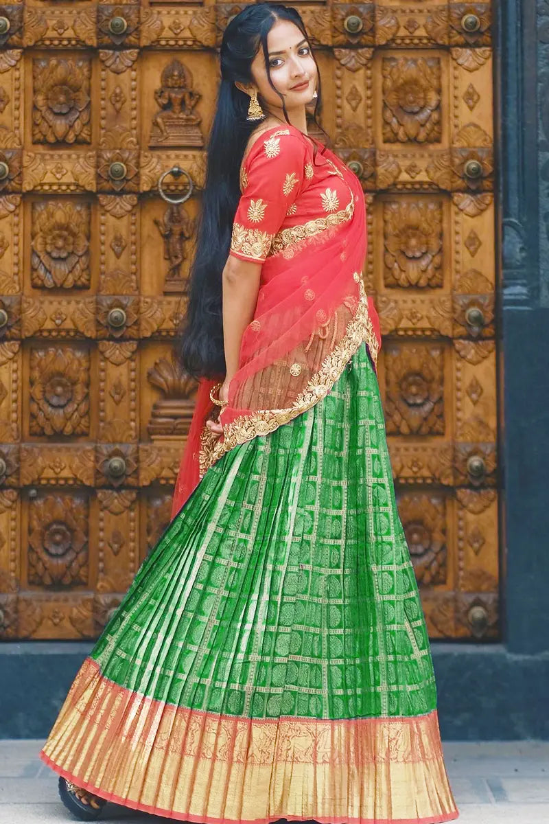 Half Saree For Girls