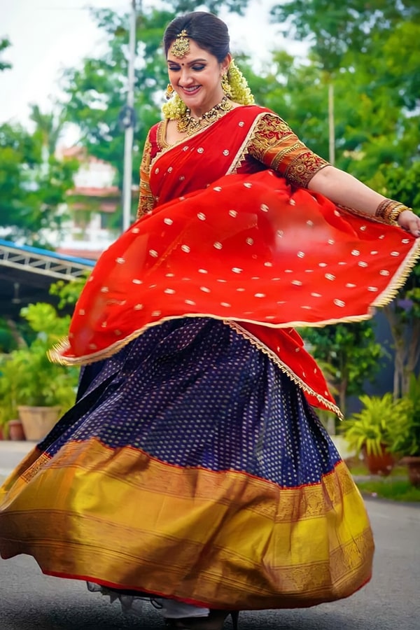 Half saree new Model 2021 South Indian - Anaya Designer Studio