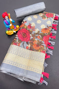 Handloom Khadi cotton saree with price