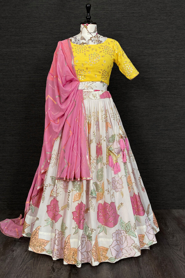 Latest Traditional Kerala Engagement Lehenga Choli Design - Anaya Designer Studio Latest Traditional Kerala Engagement Lehenga Choli Design - Anaya Designer Studio