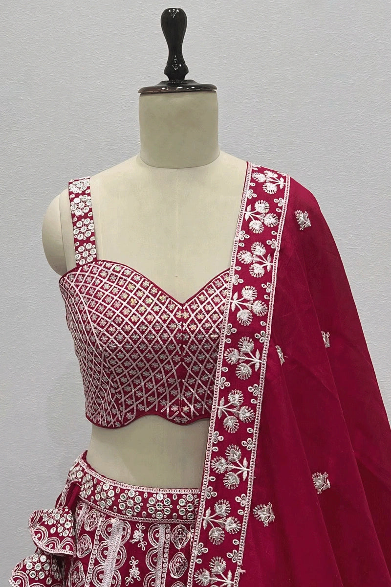 Heavy Embroidered Lehenga