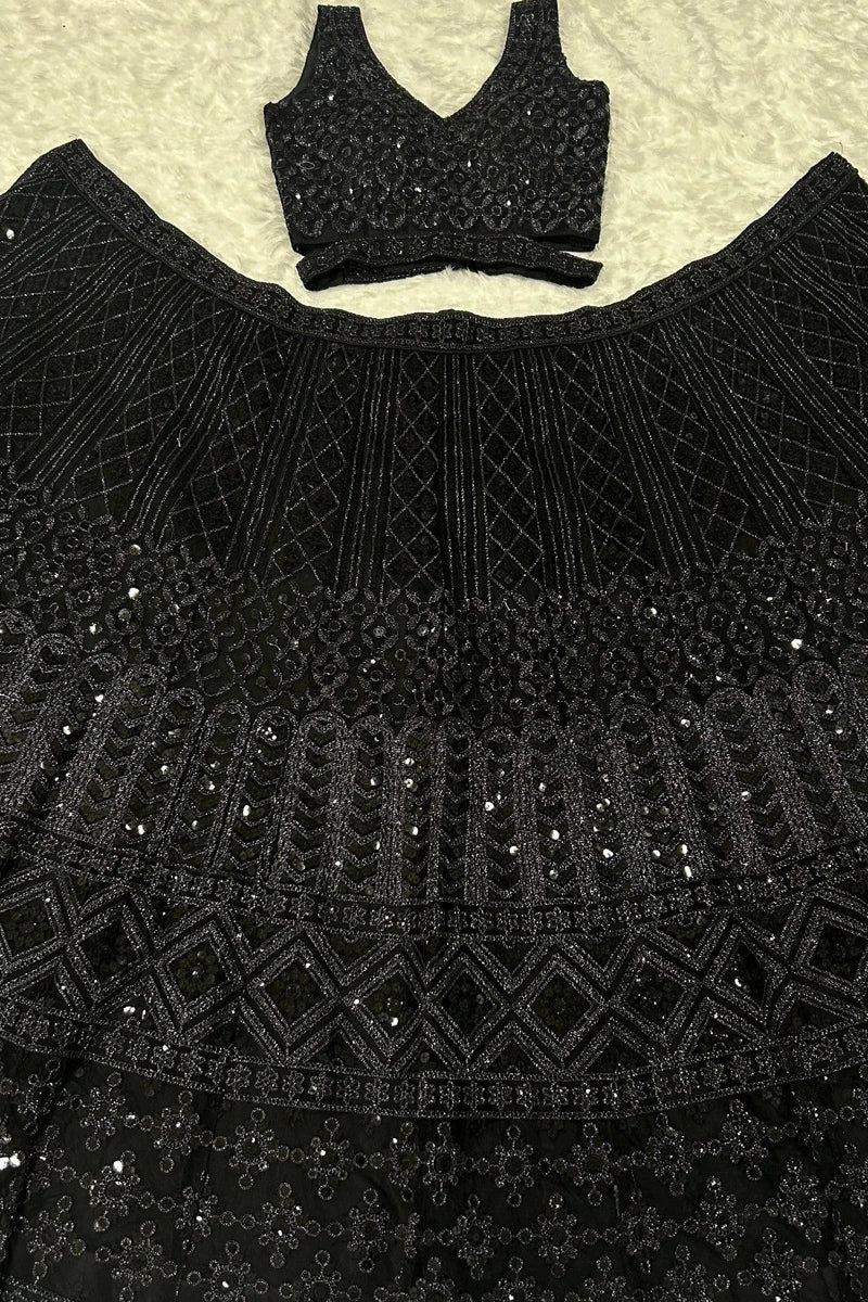 Heavy Embroidery Lehenga