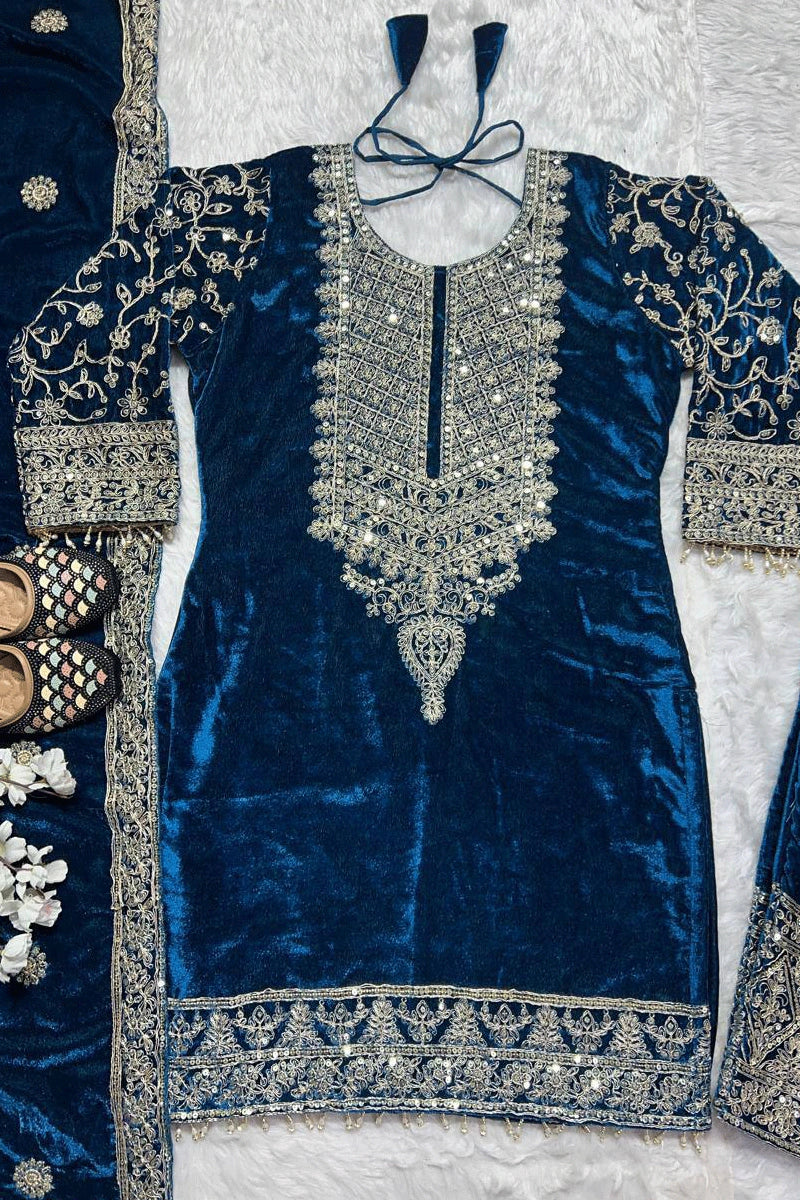 Heavy Embroidery Work Dress