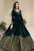 Heavy Falir Sequence Anarkali Gown 