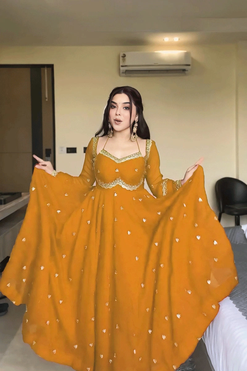 Heavy Flair Anarkali Suit