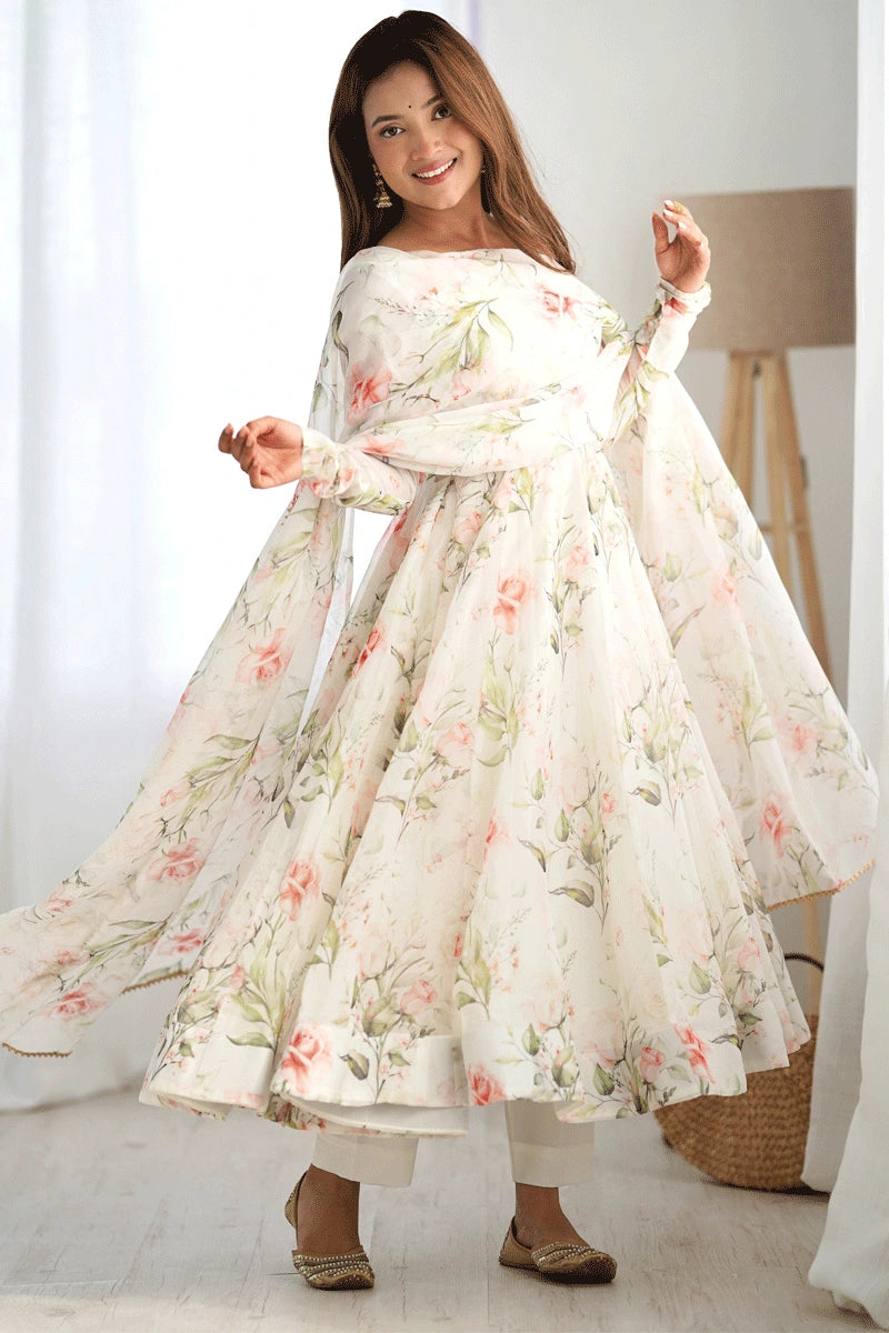 Heavy Flair Anarkali gown