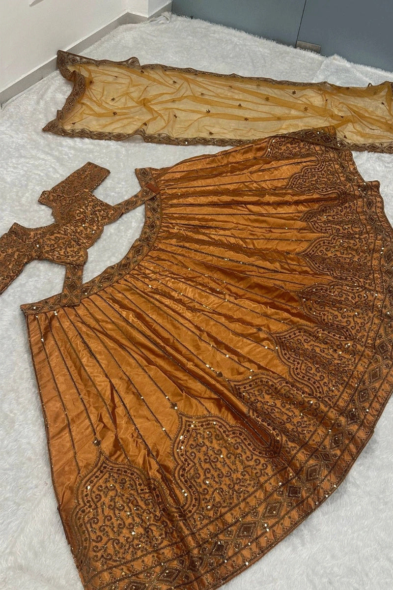 Bridal Reception Wear Lehenga Choli 