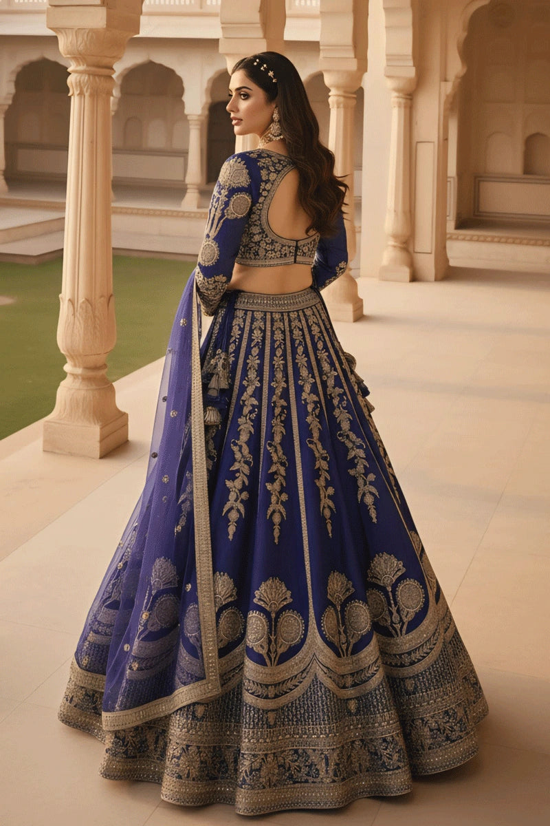 Bridal Embroidered Lehenga