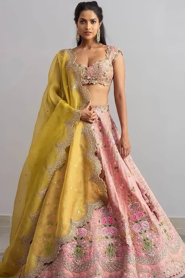 Indian Designer Lehenga Choli For Dulhan - Anaya Designer Studio