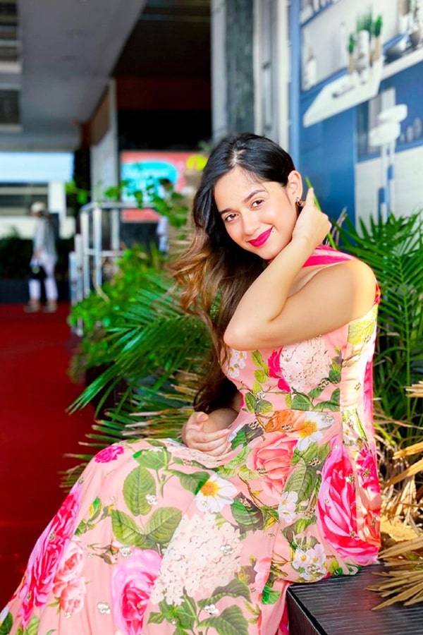 Jannat Zubair Pink Dress Western 2021 – Anaya Designer Studio