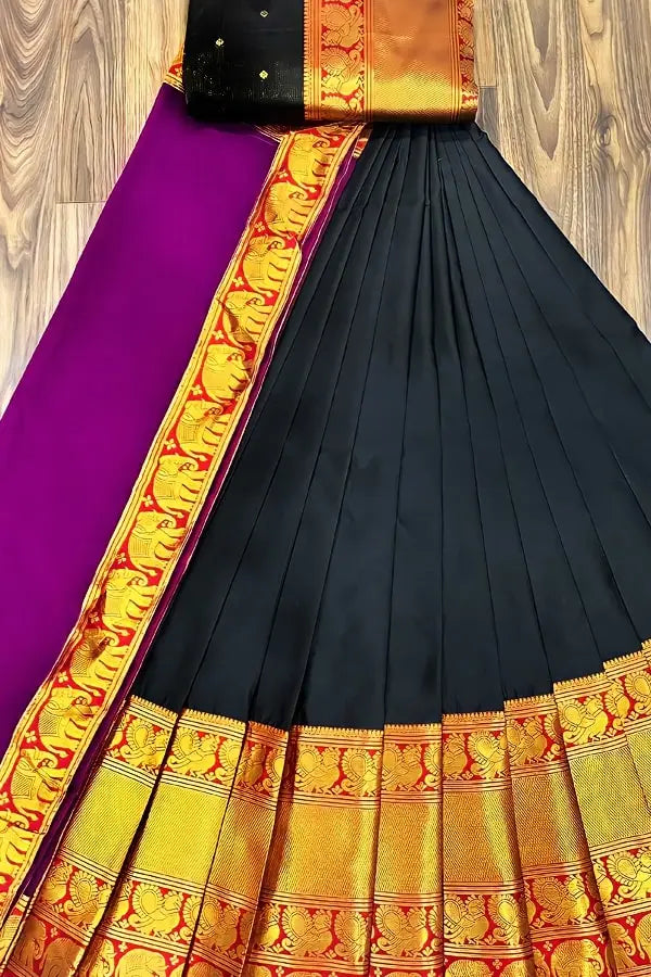 Kanjivaram Silk Half Saree Online Shopping