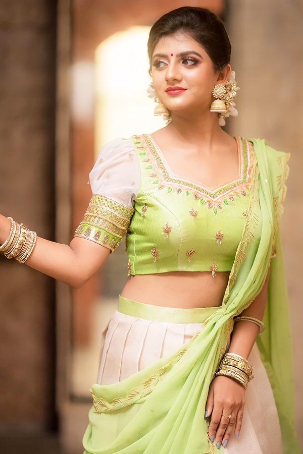 Latest Traditional Half Saree Collection For Wedding 2022 - Anaya Designer Studio