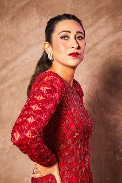 Karishma kapoor Red sharara suit Dress 2021 - Main Image