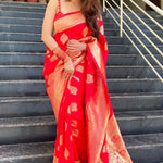 Karva chauth special sarees 2021 New red.