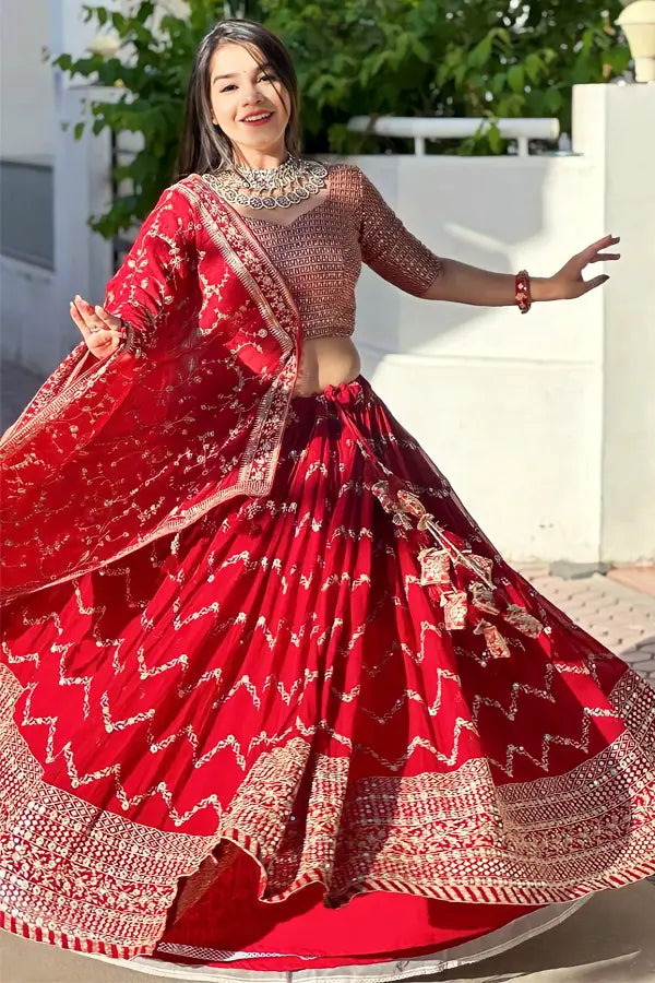 Karwa Chauth Special Lehenga Choli - Anaya Designer Studio