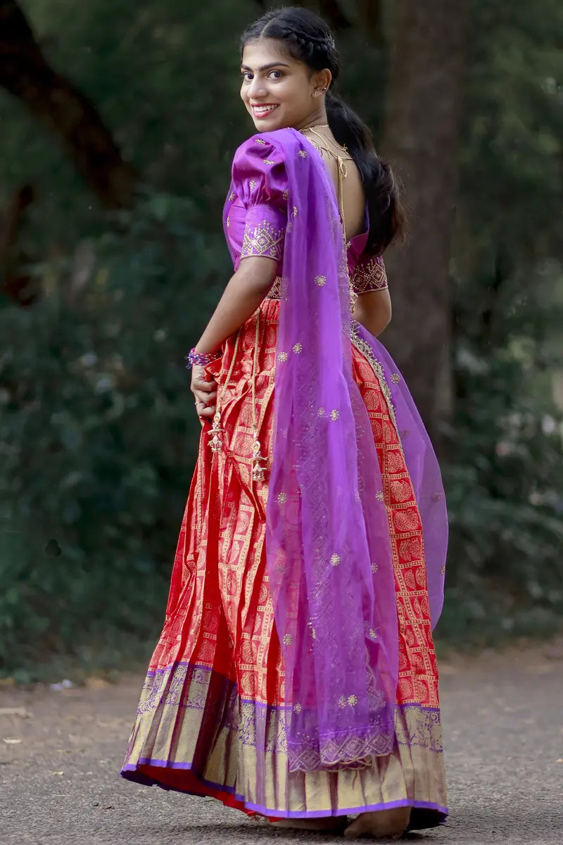 Kerala Half Saree