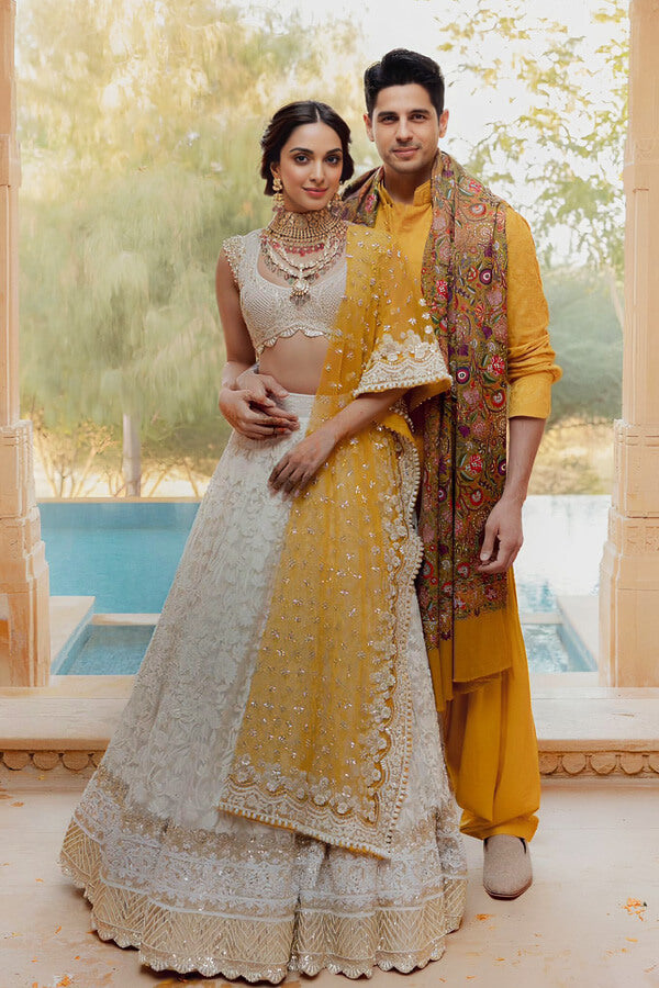 Kiara Advani And Sidharth Malhotra Wedding Lehenga For Bride Price