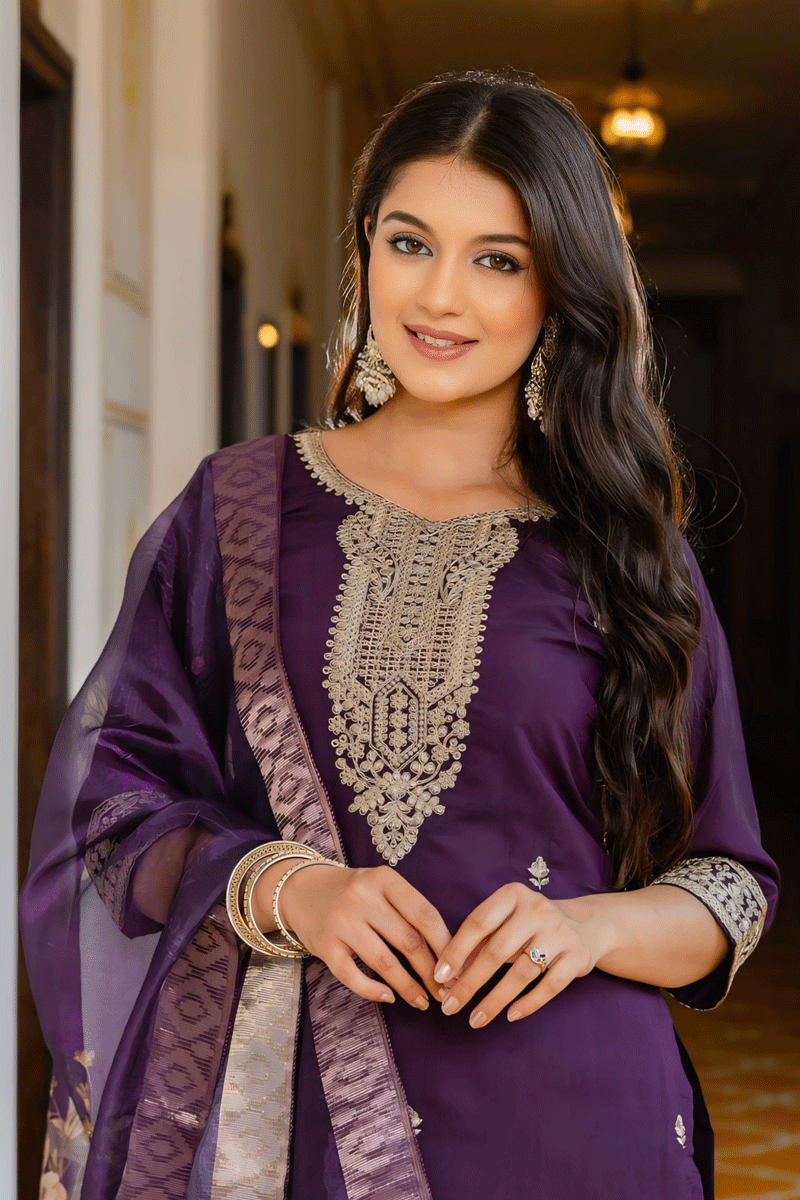 Kurti Set With Dupatta