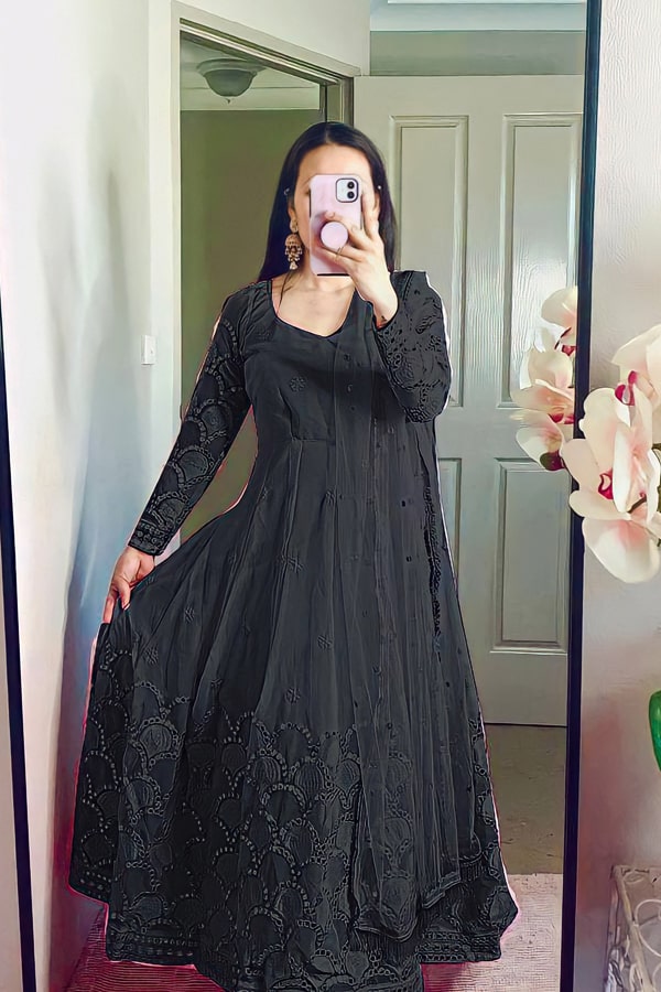 Latest Long Gown Design Images For Online Shopping 2022 - Anaya Designer Studio