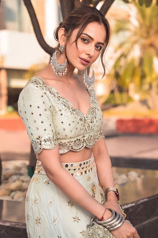 Latest Bollywood Actress Rakul Preet Singh Looks Bridal Lehenga Images With Price
