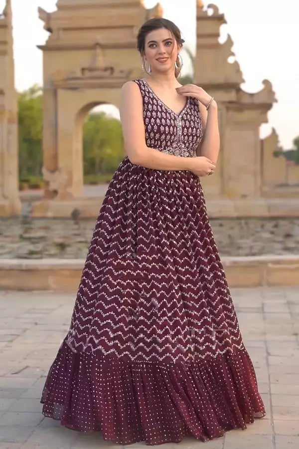 Latest Designer Gown For Reception 2022 - Anaya Designer Studio
