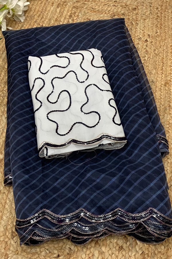Latest Designer Leheriya Saree For Girls - Anaya Designer Studio