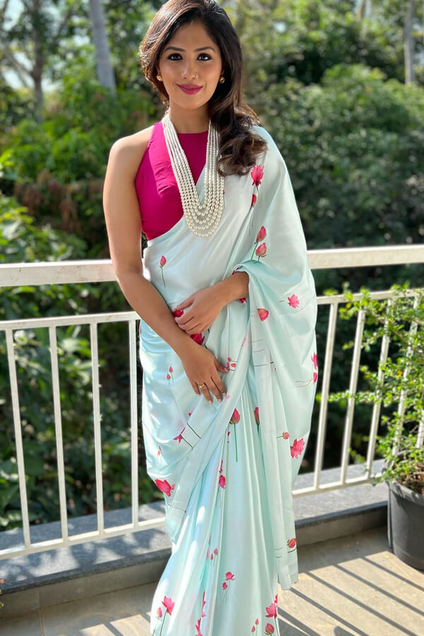 Latest Farewell Party Saree For Farewell 2022 - Anaya Designer Studio