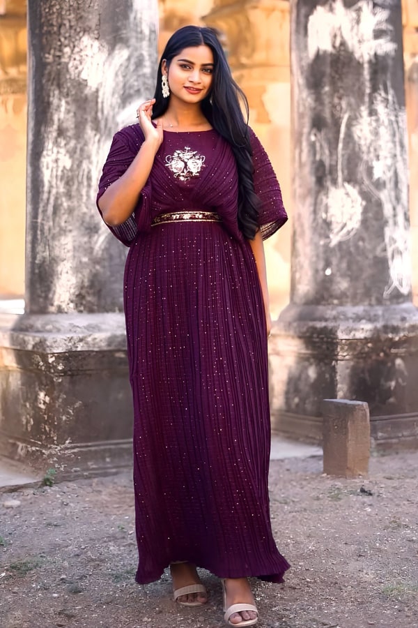 Indian Designer Evening Gown Design For Women - Anaya Designer Studio