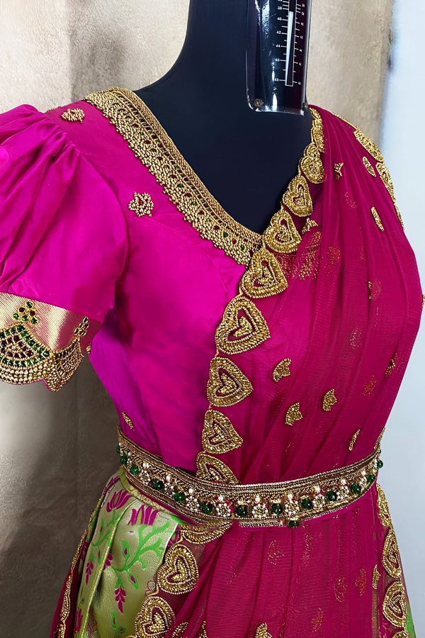 Latest Half Saree Dupatta For Women - Anaya Designer Studio