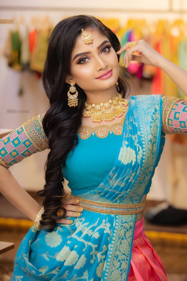 Latest Half Saree Online Shopping For Women - Anaya Designer Studio