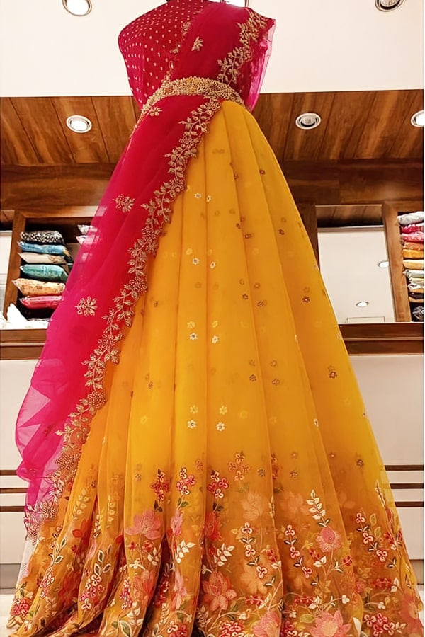 Latest Half Saree Designs 2021 With Price - Anaya Designer Studio