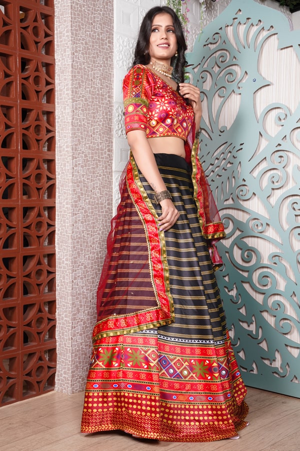 Latest Navaratri Special Printed Chaniya Choli For Women - Anaya Designer Studio