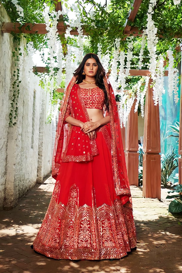Latest bridal lehenga designs 2021 for wedding - Anaya Designer Studio