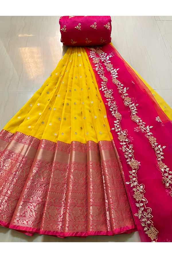 Latest half saree design 2021 with price - Anaya Designer Studio