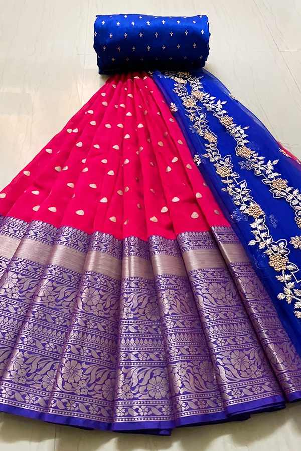 Latest half saree design 2021 with price - Anaya Designer Studio