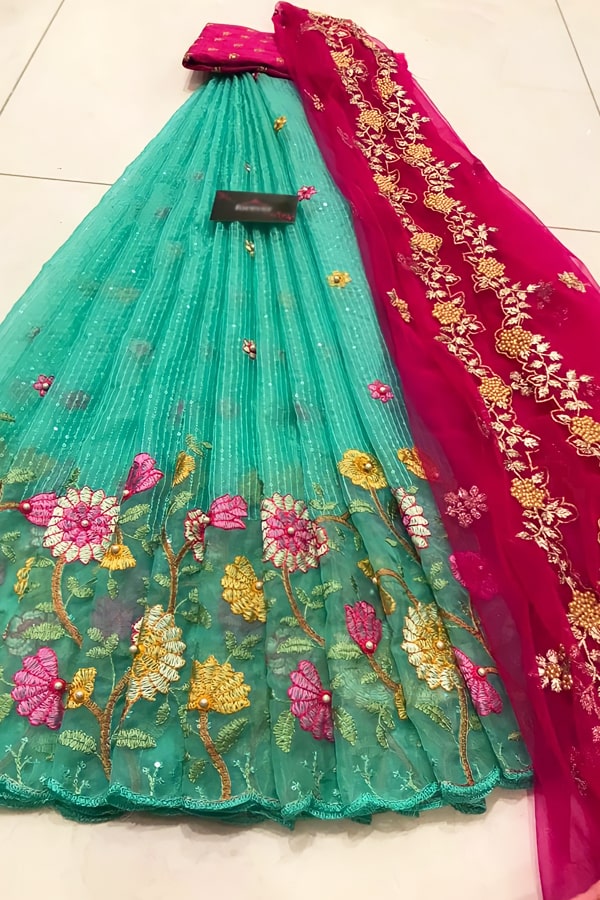Latest half saree designs 2022-2021 with Price - Anaya Designer Studio