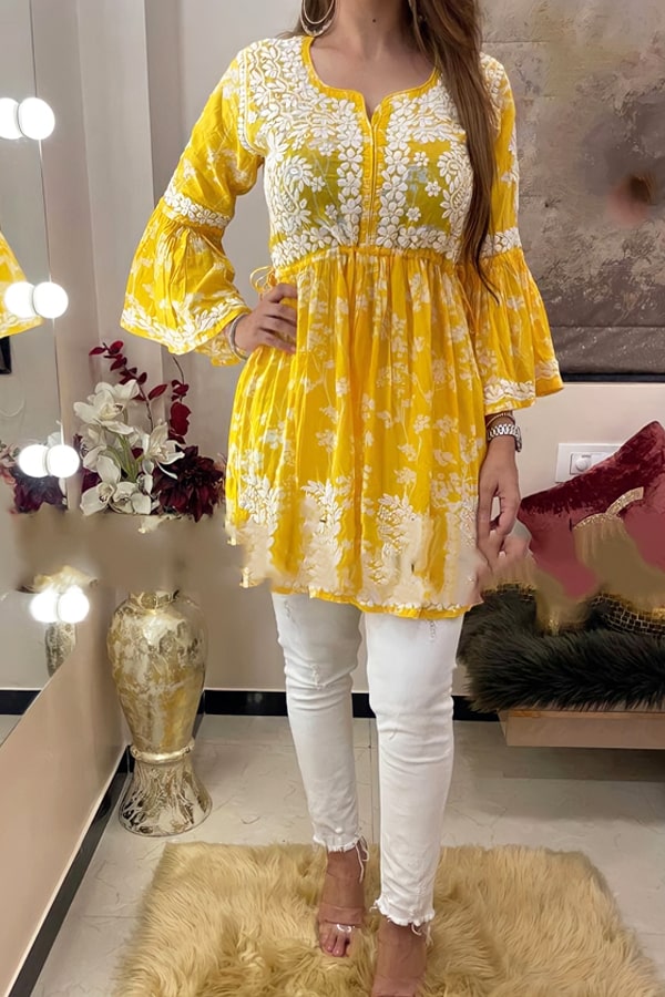 Latest kurti design Images 2022 Girls (6 Colors) - Anaya Designer Studio