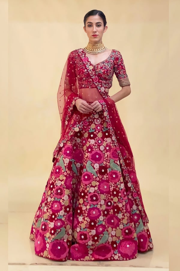 Latest lehenga designs 2021 for girl Modern - Anaya Designer Studio