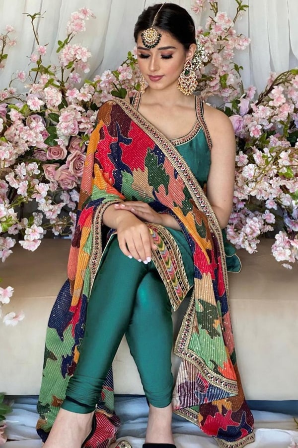 Latest Long Frock Designs 2021 For Wedding - Anaya Designer Studio