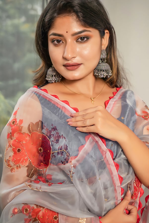 Latest party wear sarees 2022 for unmarried girl - Anaya Designer Studio