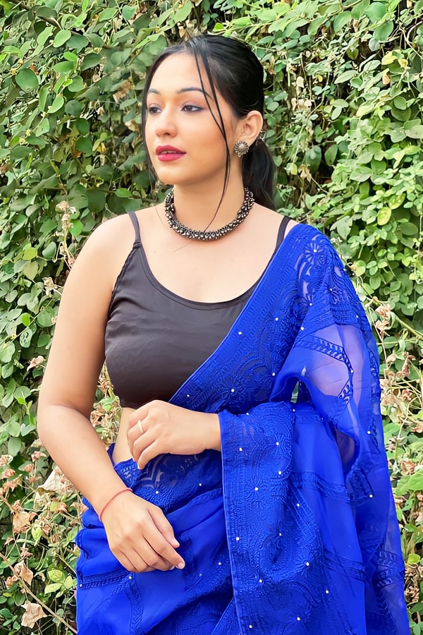 Latest saree designs 2021 Party wear - Anaya Designer Studio