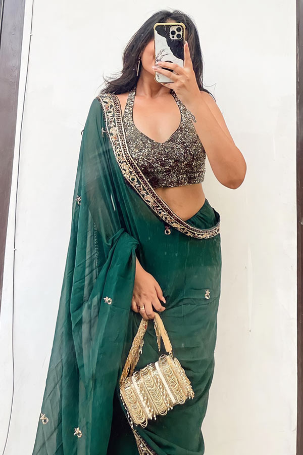 Latest saree designs 2021 Party wear New - Anaya Designer Studio