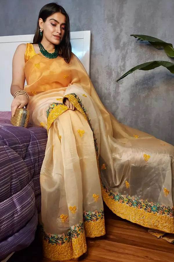 Indian Bidesmaid Sarees For Weddings 2022 - Anaya Designer Studio