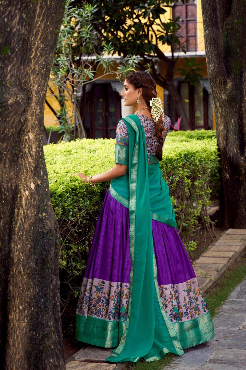 Onam Special Half Saree