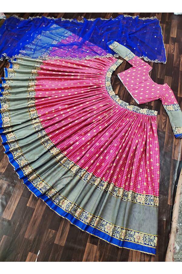 Lehenga choli for 25 year girl 2022-2021 Pink - Anaya Designer Studio