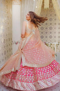 Lehenga for bride sister online pink