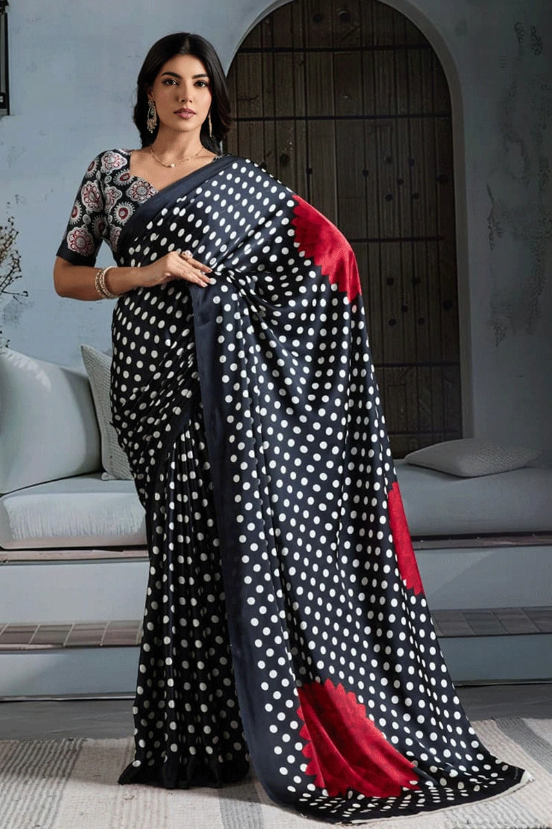 Lightweight Satin Saree