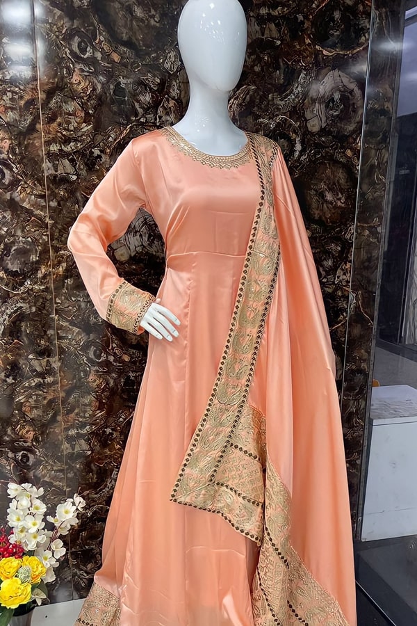 Latest Casual Simple Anarkali Dress For Women 2022 - Anaya Designer Studio