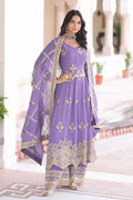 Long Sleeves Anarkali Dress 
